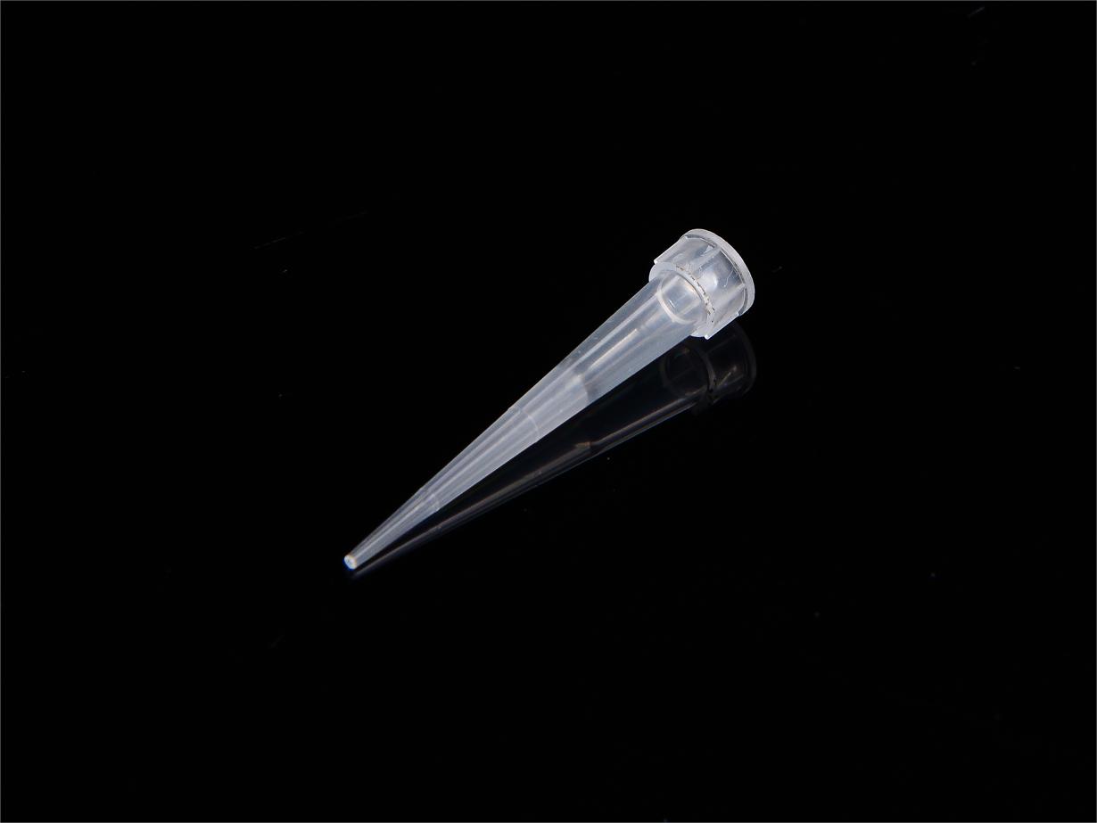 0.1-10μl bagged tips, colorless, with scale