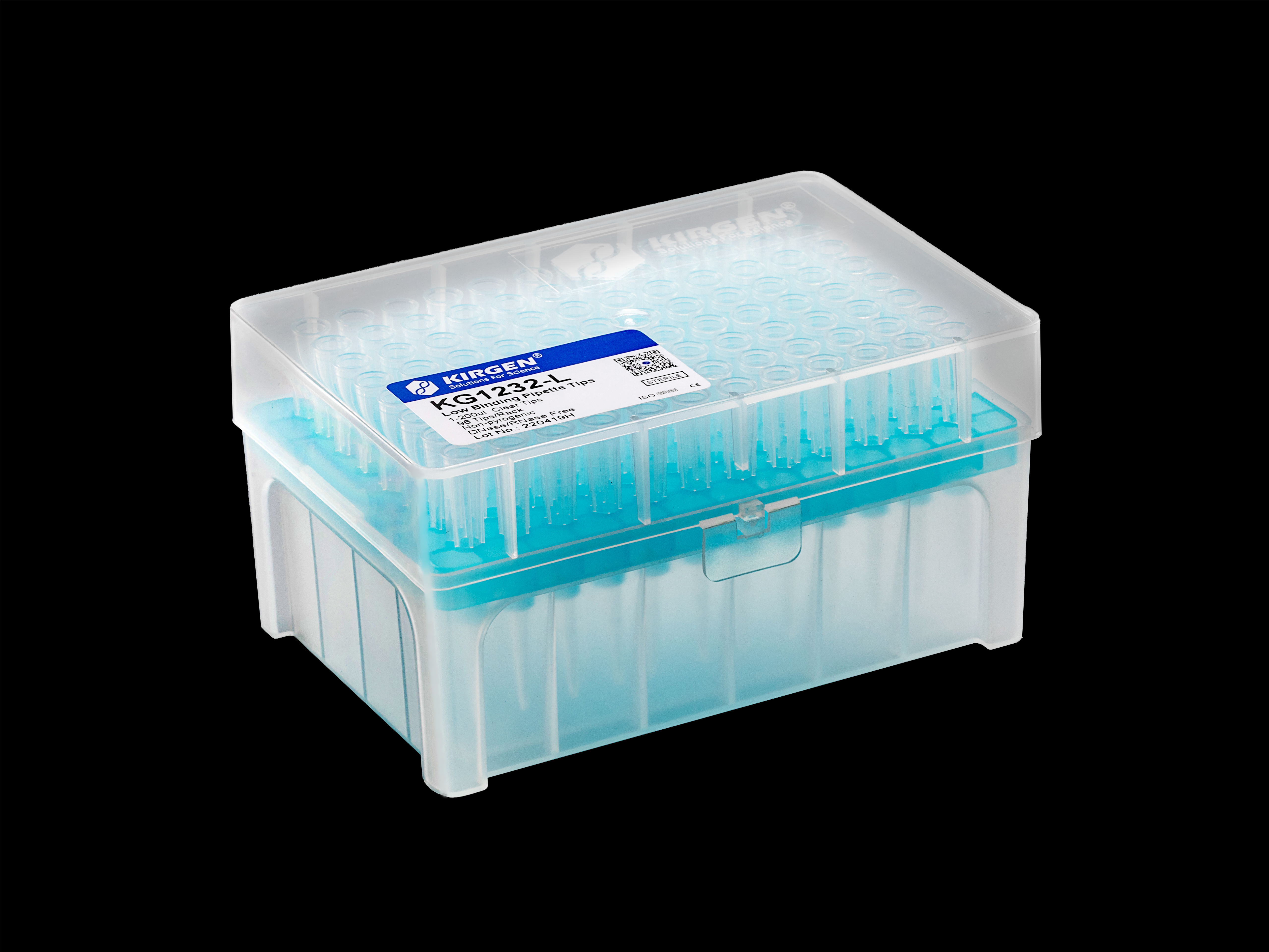 1-200μl low retention boxed tips