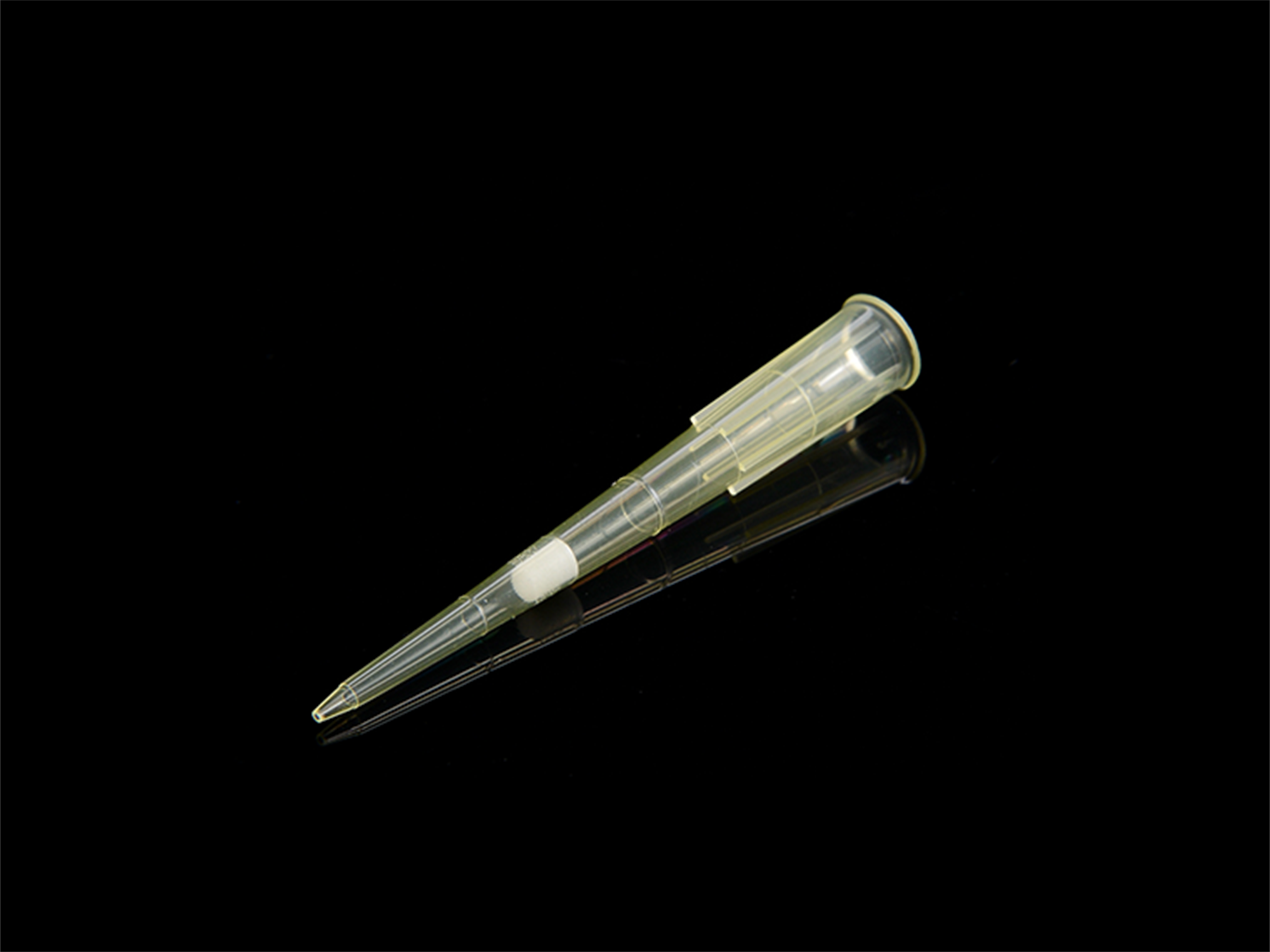 1-20μl filter bag tips, yellow, graduated