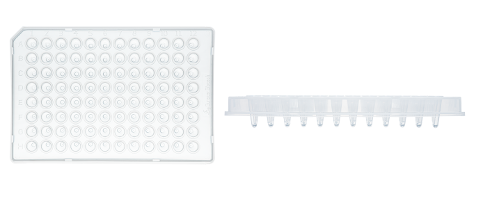 0.1ml qPCR 96 Well Plate semi skirted