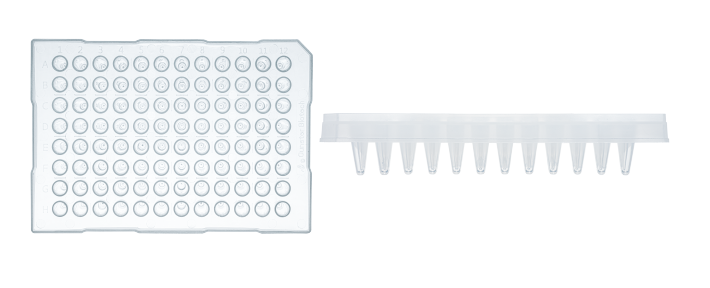 0.2ml qPCR 96 Well Plate sub semi skirted